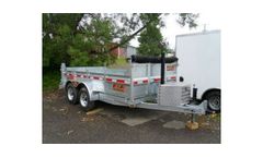 Model N&N  ID 6 X 12 - Electric Over Hydraulic Dump Trailer