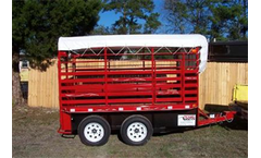 Texas Trailers - Model ST1070B - Bumper Pull Stock Trailer
