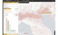 geoFootprint: satellite imagery and environmental footprinting metrics meet on a world map