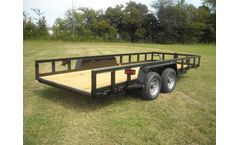 Lone-Wolf - Model 10K-D14 - Heavy Duty Trailer