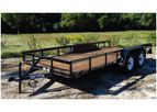 Texas Bragg - Model 12LA – 77" x 12' - Light Angle Tandem Axle Trailers