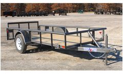 Texas Bragg - Model SA - Single Axle Pipe Top Trailer