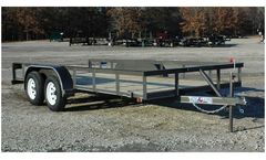 Texas Bragg - Model 12HA – 77" x 12' - Heavy Angle Utility Trailer