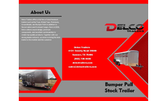 Bumper Pull Livestock Trailers Brochure