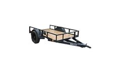 Delco - Model 60 Wide - Single Axle Utility (Angle Frame) Trailers