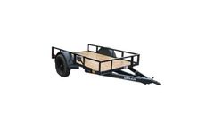 Delco - Model 83 Wide - Single Axle Utility (Angle Frame) Trailers