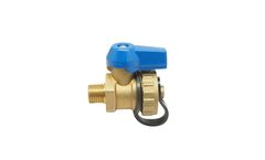 RWV - Model 241DV - Brass Drain Ball Valve with Cap