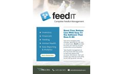 ITS - Version feedIT - Feedlot Management Software - Brochure