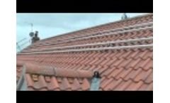 Omniablok Installing Photovoltaic Panels on Your Roof Without Drilling it Video