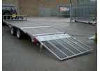 Beaver Tail Flatbed Trailer