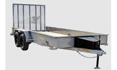 doolittle - Model SS Series - Steel-Sided Open Utility Trailer