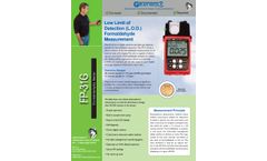FP-31G - IAQ Formaldehyde Meter - Brochure