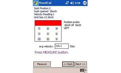 HoodCal - FumeHood Face Velocity Testing Module