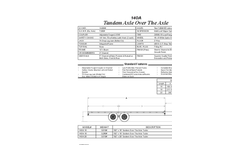 Model 14OA - Tandem Axle Trailers - Brochure