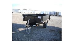Quality Steel and Aluminum - Model 5x8 - Dump Trailer