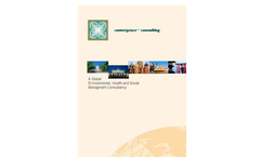 convergence consulting LLC Brochure