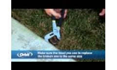 How to Replace a Sprinkler Head - Video