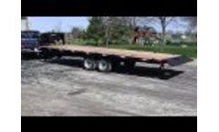 Berkelmans Welding 4600 kg Trailer Gooseneck Trailer with 4 button remote Video