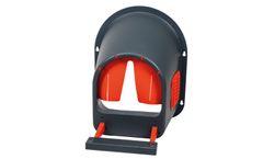 Olba - Model MyCozyNest - Red/Antracite Plastic Laying Nest
