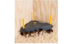 Olba - Model PK-8550 - 30x30cm  Triangle Heating Plate for Chicks