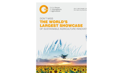 Global Forum for Innovations in Agriculture (GFIA) - 2017- Brochure