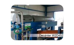 Spomasz - Model WD 452 - Dewatering Centrifuge Stations