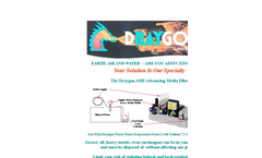 Draygon - Model AMF - Advancing Media Filter - Brochure