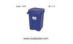 razakplast - Model 1019-60lit - HDPE UV Stabilized Dust Bins