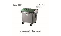 razakplast - Model 1029-1100lit - Dome Lid