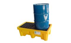 UltraTech - Model CHU1010 - Ultra-Drum Spill Pallet 2-Drum, No Drain (1346mmL x 736mmW x 419mmH)