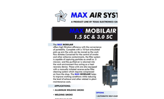 Max Mobilair - Model SC - Portable Air Cleaner Brochure
