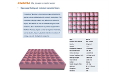 Kingcera - Alumina Ceramic Wear Liner - Brochure
