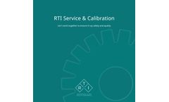 RTI Service & Calibration - Brochure