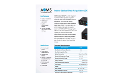 AOMS - Model ODAQ - Indoor Optical Data Acquisition System - Datasheet