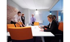 Ecophon Focus - Model B - Bonded Edge-to-Edge Directly to the Soffit Surface