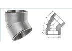 Model 45 Deg - Elbow