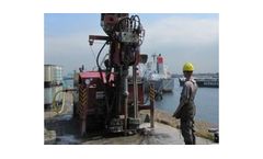 CompactRotoSonic - Model CRS-V - Sonic Drill Rigs Crawler