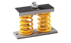 Huaqiao - Model TE Series - 25/50/75/100mm - Unhoused Spring Mounts