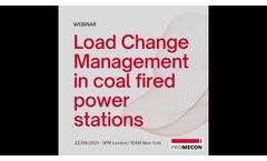 PROMECON GmbH presentation   Load Change Management in coal fired power stations   22nd Sept 2021
