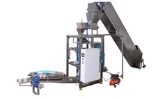 Technowagy Ltd - Pellets filling and packing automatic machine for packing peat in bags into heat-sealed foil bags