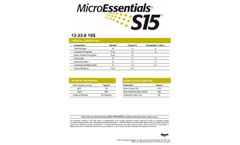 MicroEssentials S15 - Brochure
