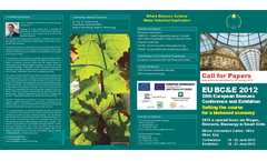 20th EU BC&E Call for Papers