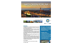 4th Edition Mediterranean Green Buildings & Renewable Energy Forum 2017 Brochure