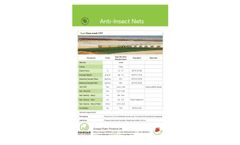Ginegar - Anti-Insect (Polysack) Nets Brochure
