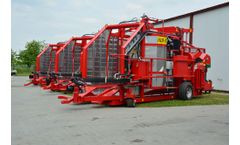 Sour cherries harvester FELIX-Z again presents its capabilities