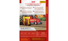 Weremczuk - Model AUR - Ridge Forming Machine with Soil Miller - Brochure