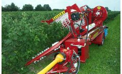 Weremczuk - Model Natalka - Unique Half-Row, Pulled-Behind Harvester for Picking Raspberries