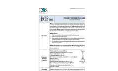 EOS - Model VOS - Thixotropic (Shear-Thinning) Emulsified Vegetable Oil (EVO) - Datasheet