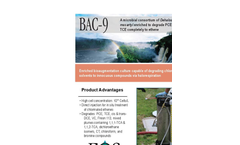 EOS - Model BAC-9 - Bioaugmentation Cultures - Datasheet