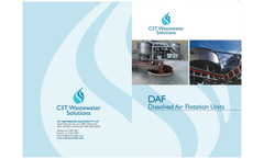 CST - Dissolved Air Flotation System (DAF) Brochure